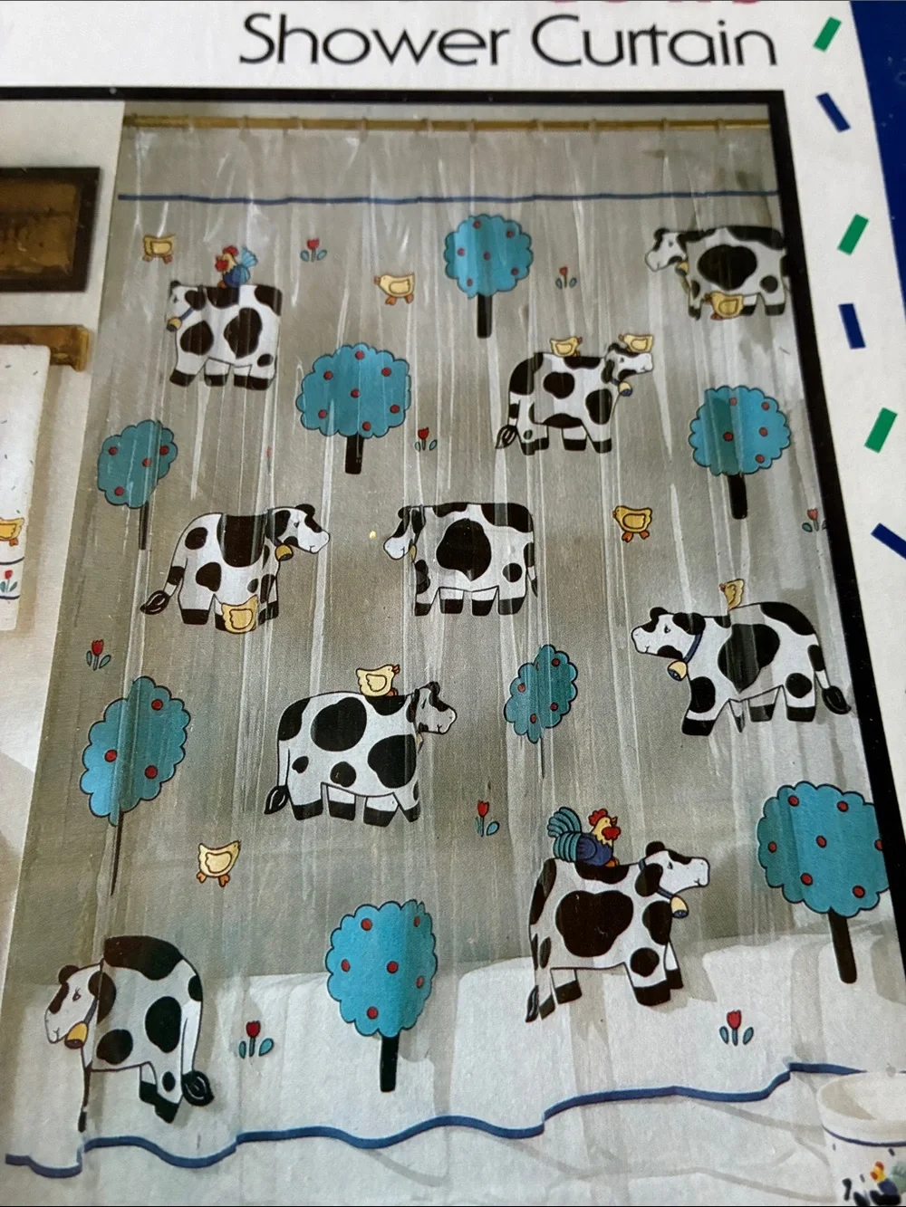 Happy Cows Shower Curtain
